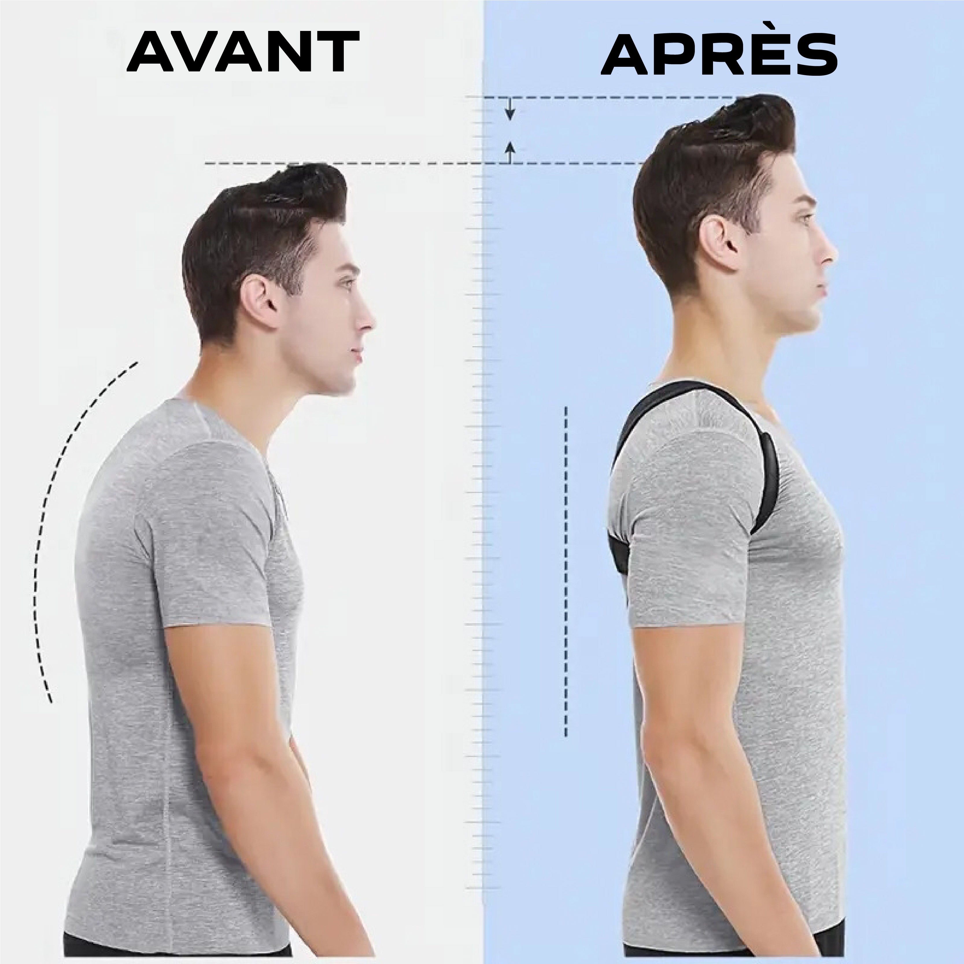 Ceinture De Correction Dorsale Pour Hommes Et Femmes, Support Dorsal Réglable
